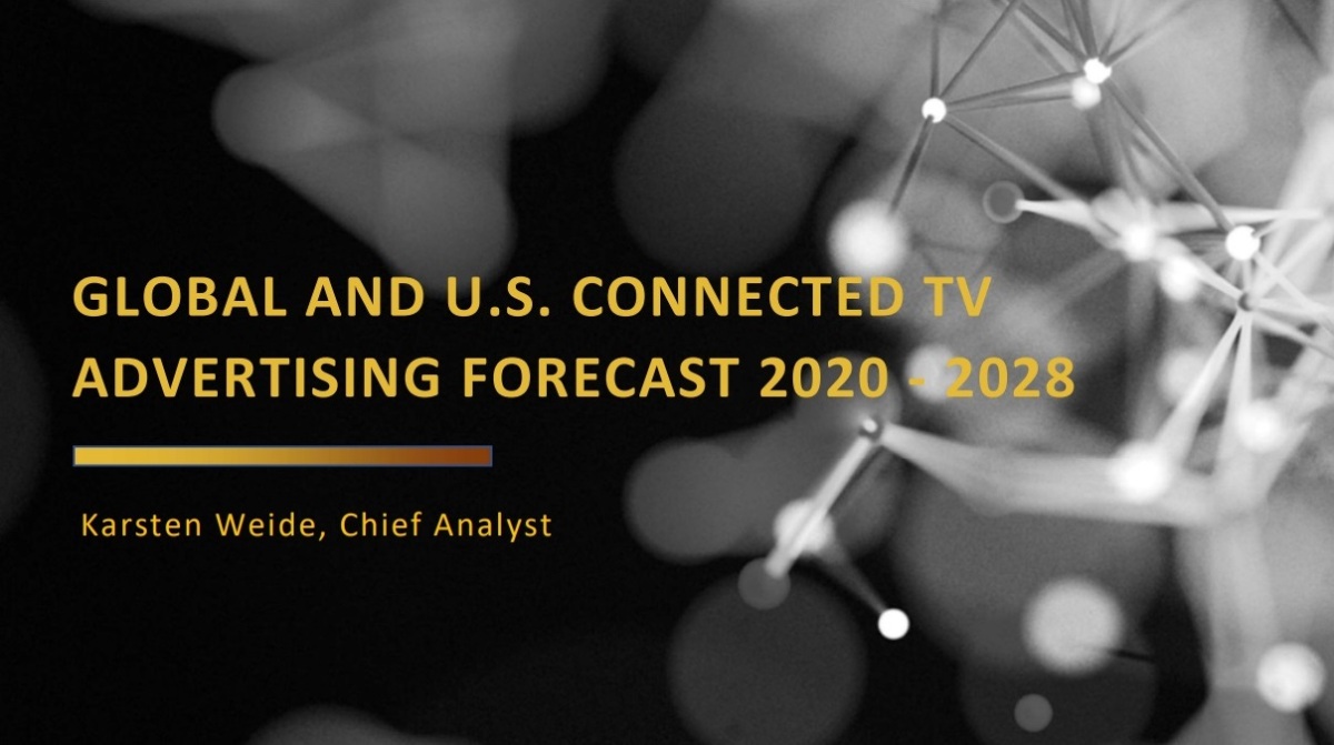 Global And U.S. Connected TV Advertising Forecast 2020 – 2028